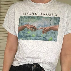 Cute Michealangelo Top